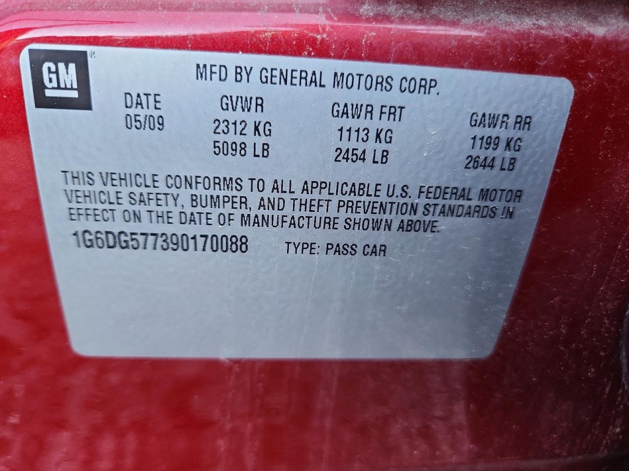 2009 CADILLAC CTS photo 23