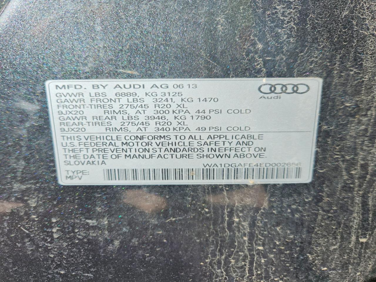 2014 AUDI Q7 PRESTIGE photo 37