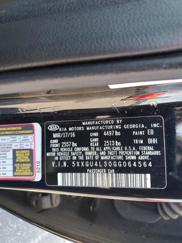 2016 KIA OPTIMA EX photo 23