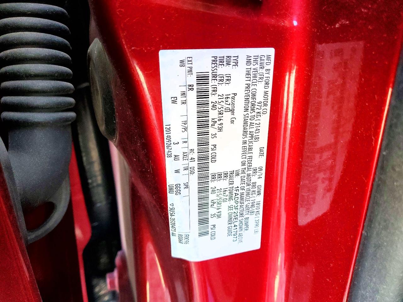 2014 FORD FOCUS SE photo 23
