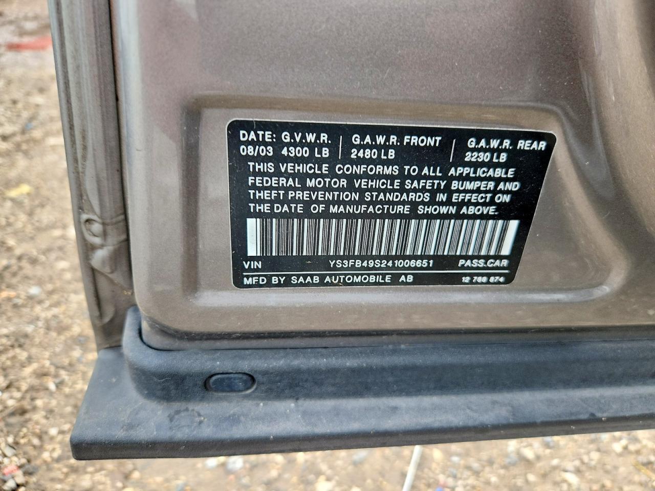 2004 SAAB 9-3 LINEAR photo 34