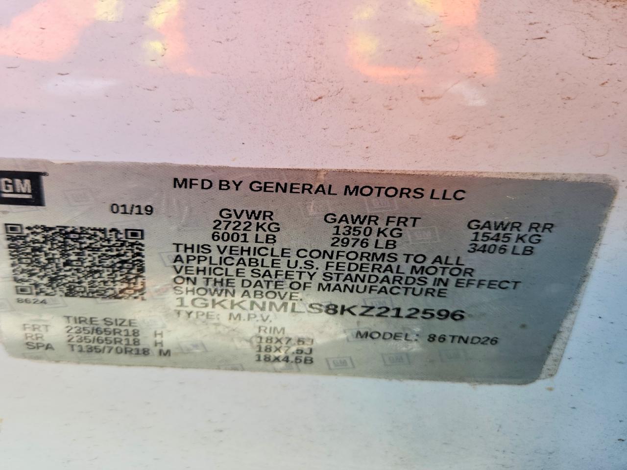2019 GMC ACADIA SLT-1 photo 25