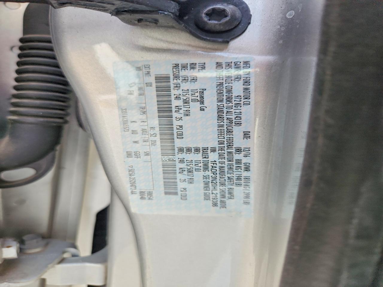 2017 FORD FOCUS TITANIUM photo 12