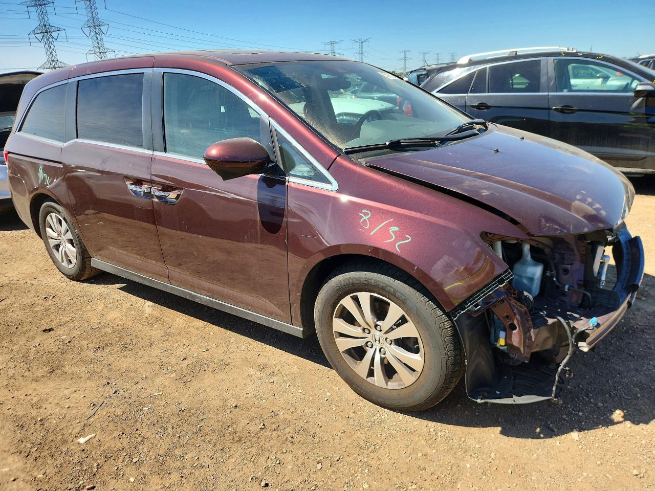 2014 HONDA ODYSSEY EXL photo 7