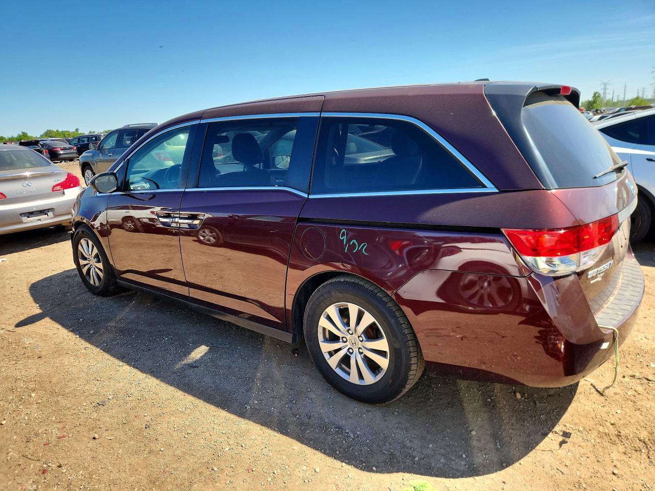2014 HONDA ODYSSEY EXL photo 3