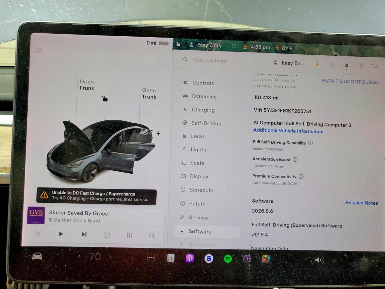 2019 TESLA MODEL 3 photo 9