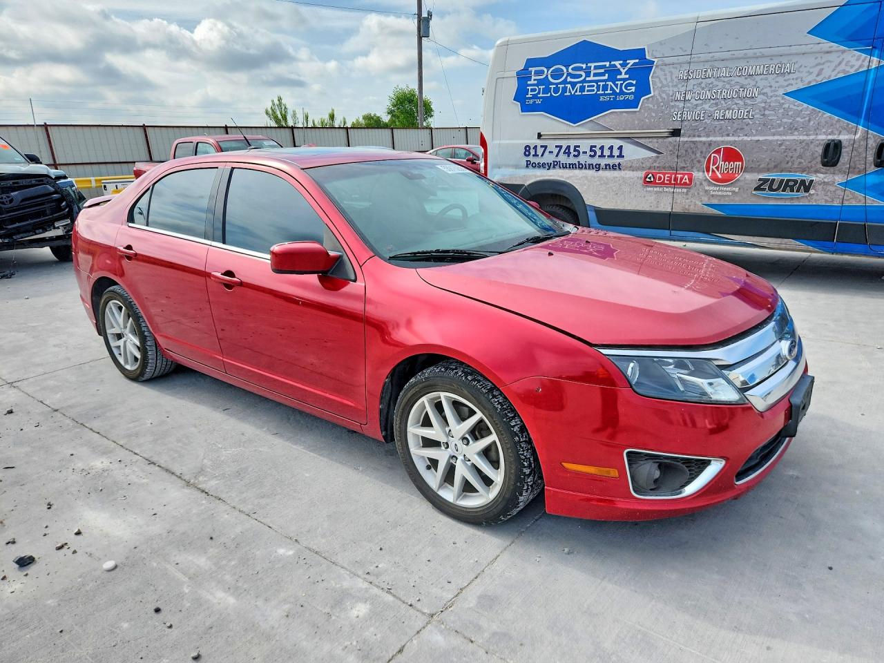 2012 FORD FUSION photo 10