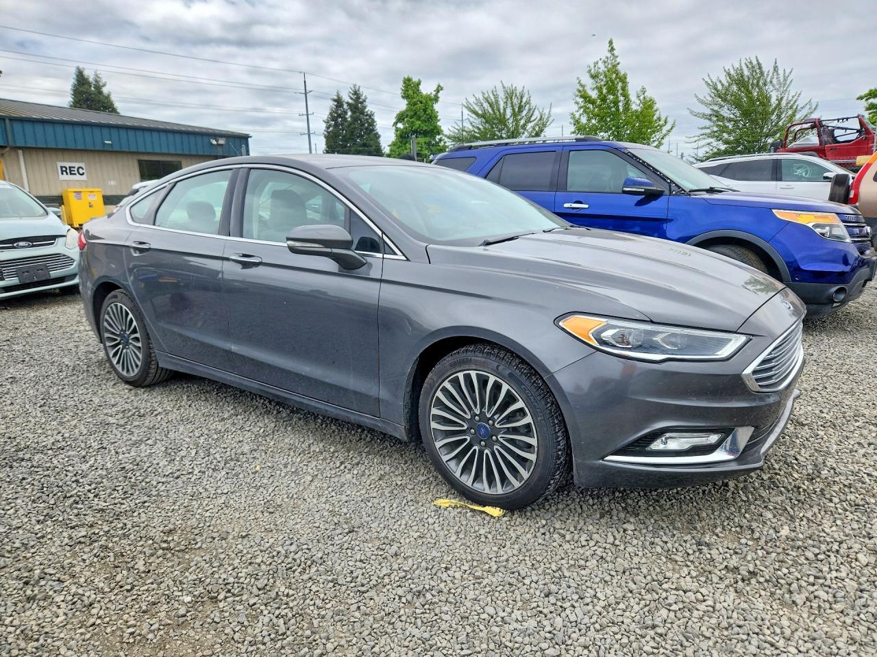 2017 FORD FUSION SE photo 7