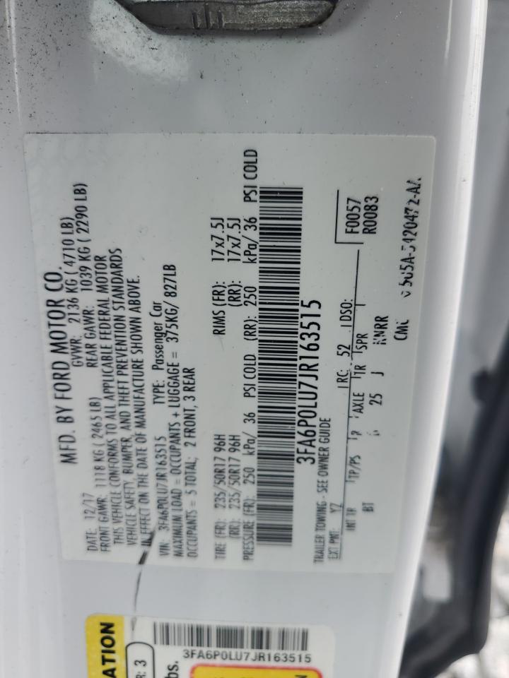 2018 FORD FUSION SE HYBRID photo 34