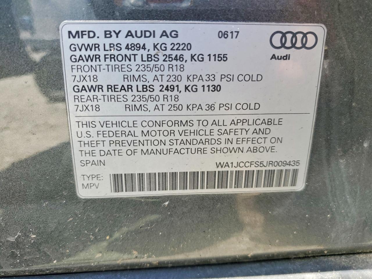 2018 AUDI Q3 PREMIUM PLUS photo 37