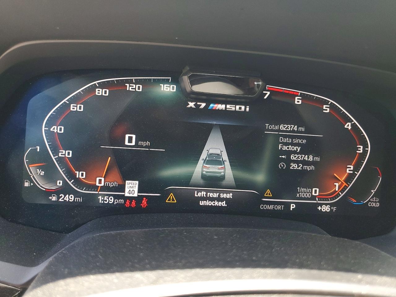 2021 BMW X7 M50I photo 9
