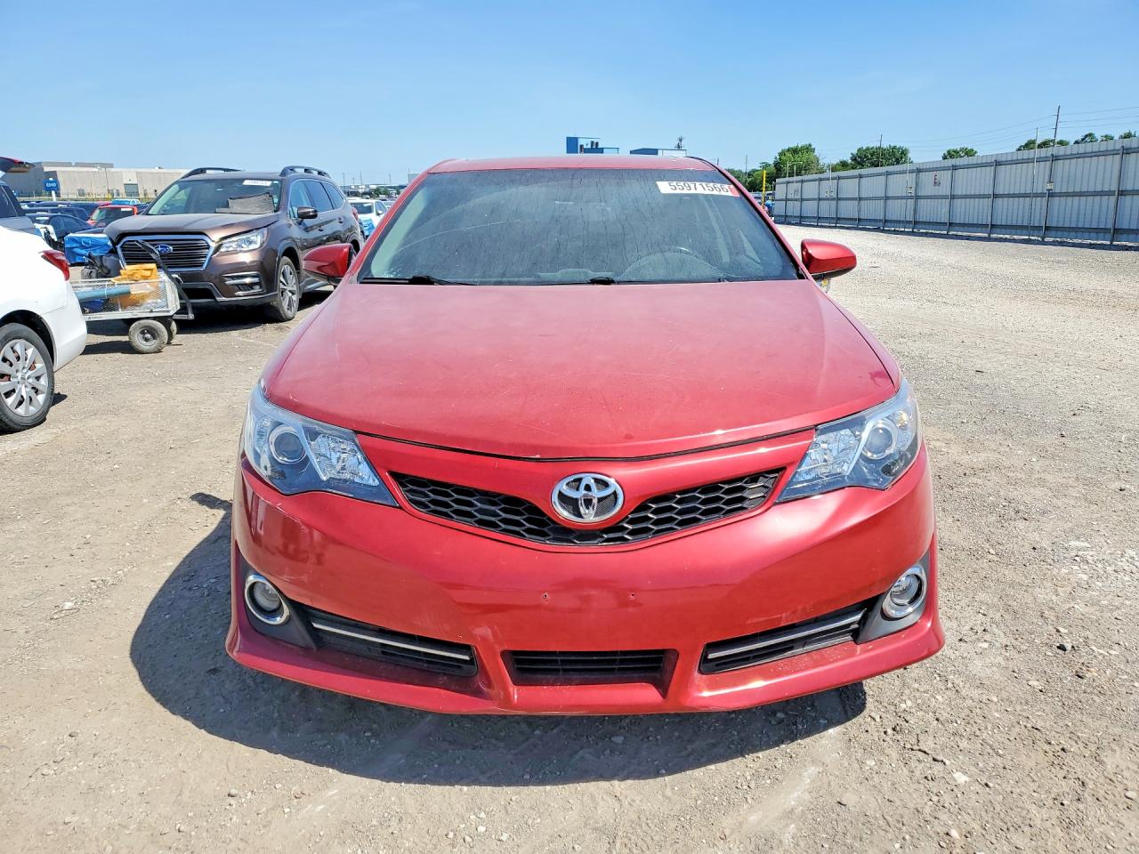 2012 TOYOTA CAMRY SE photo 13