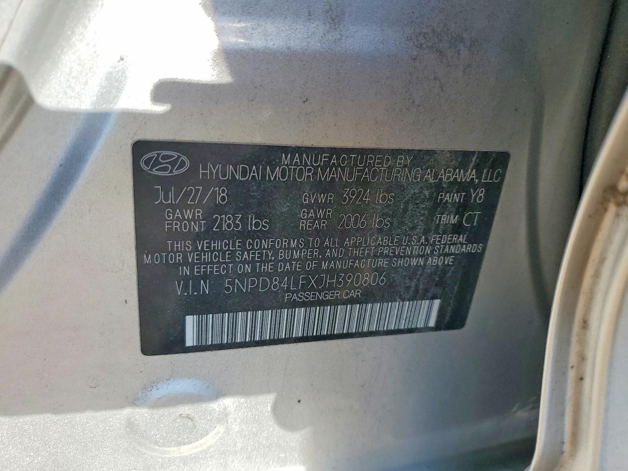 2018 HYUNDAI ELANTRA SEL photo 23