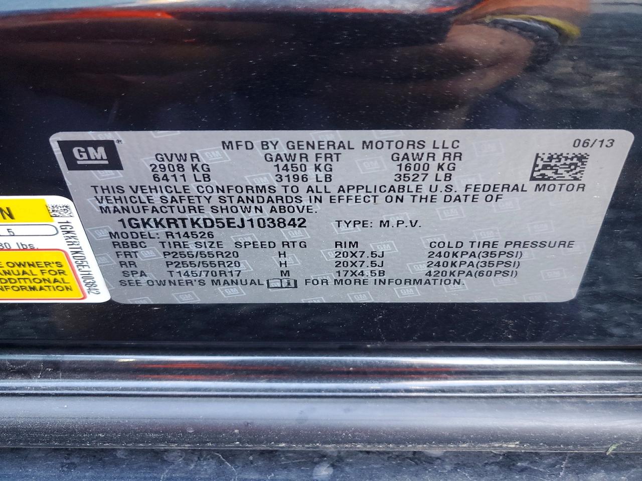 2014 GMC ACADIA DENALI photo 37