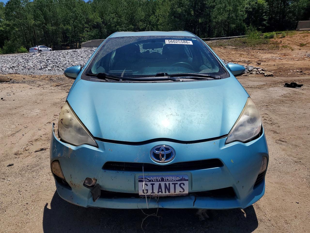 2012 TOYOTA PRIUS C ONE photo 9