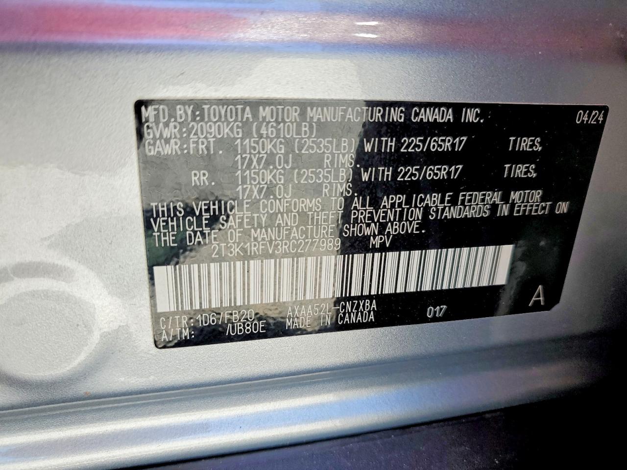 2024 TOYOTA RAV4 LE photo 37