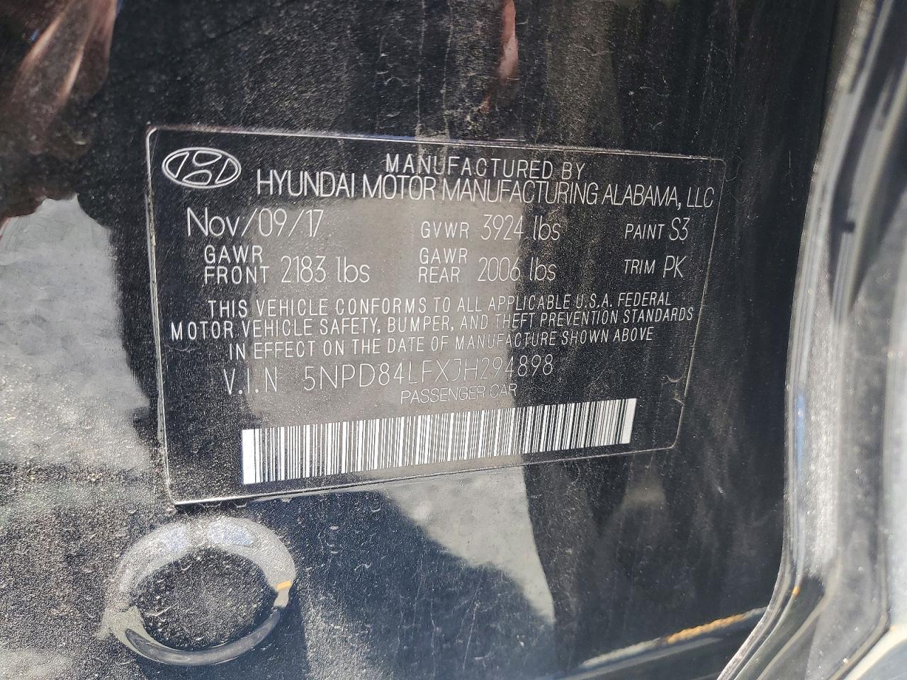 2018 HYUNDAI ELANTRA SEL photo 12
