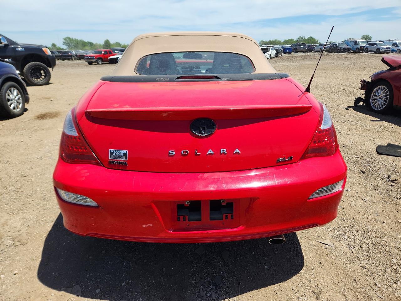 2008 TOYOTA CAMRY SOLARA SLE V6 photo 16