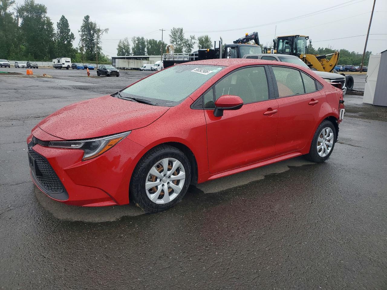 2020 TOYOTA COROLLA LE — REAR END damage — photo 1