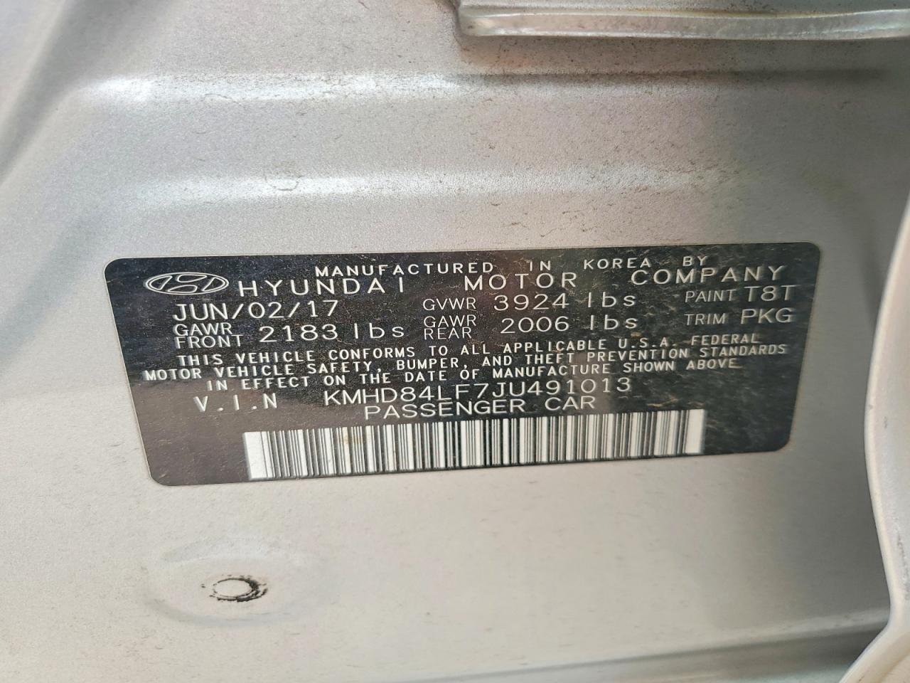 2018 HYUNDAI ELANTRA VALUE EDITION photo 23