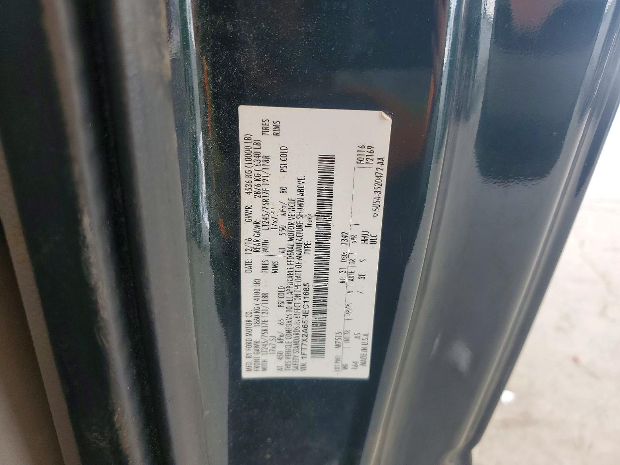 2017 FORD F250 SUPER DUTY photo 12