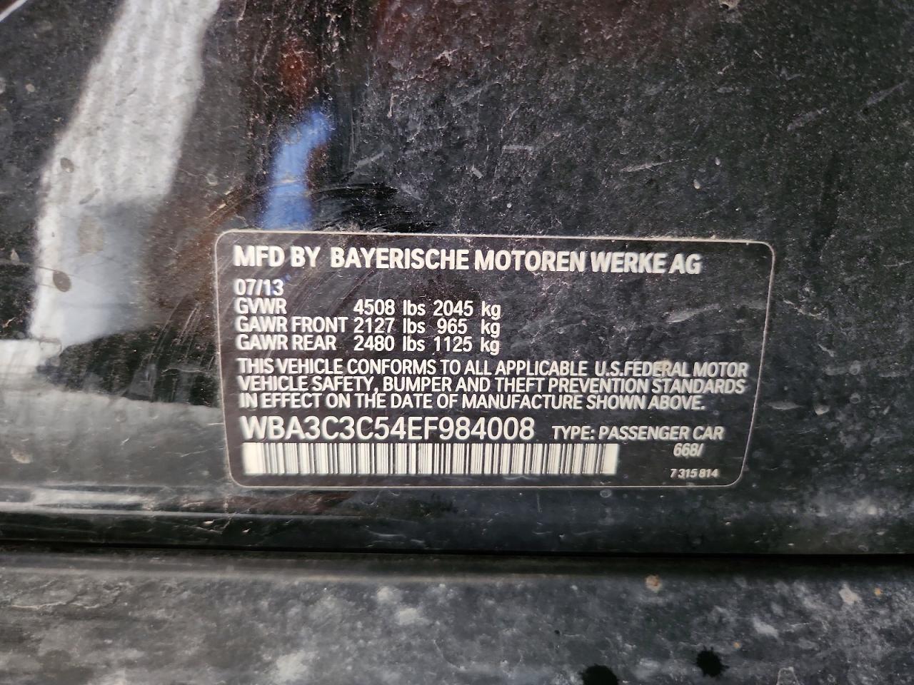 2014 BMW 320 I XDRIVE photo 23