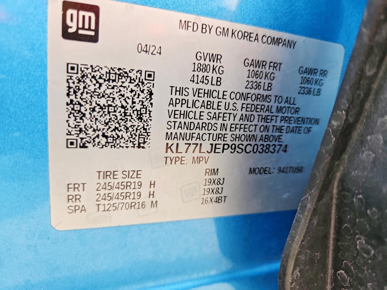 2025 CHEVROLET TRAX 2RS photo 25