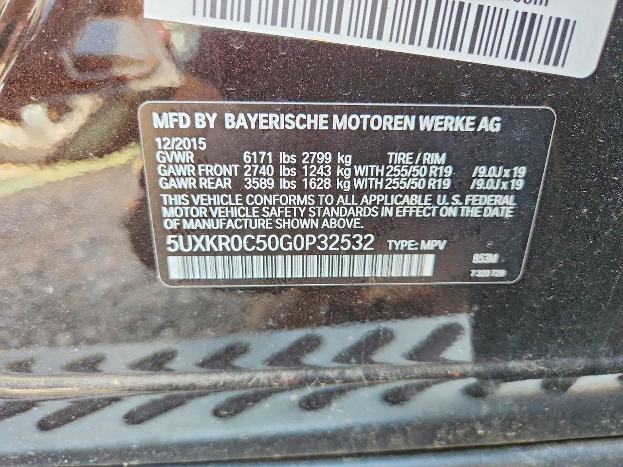 2016 BMW X5 XDRIVE35I photo 27