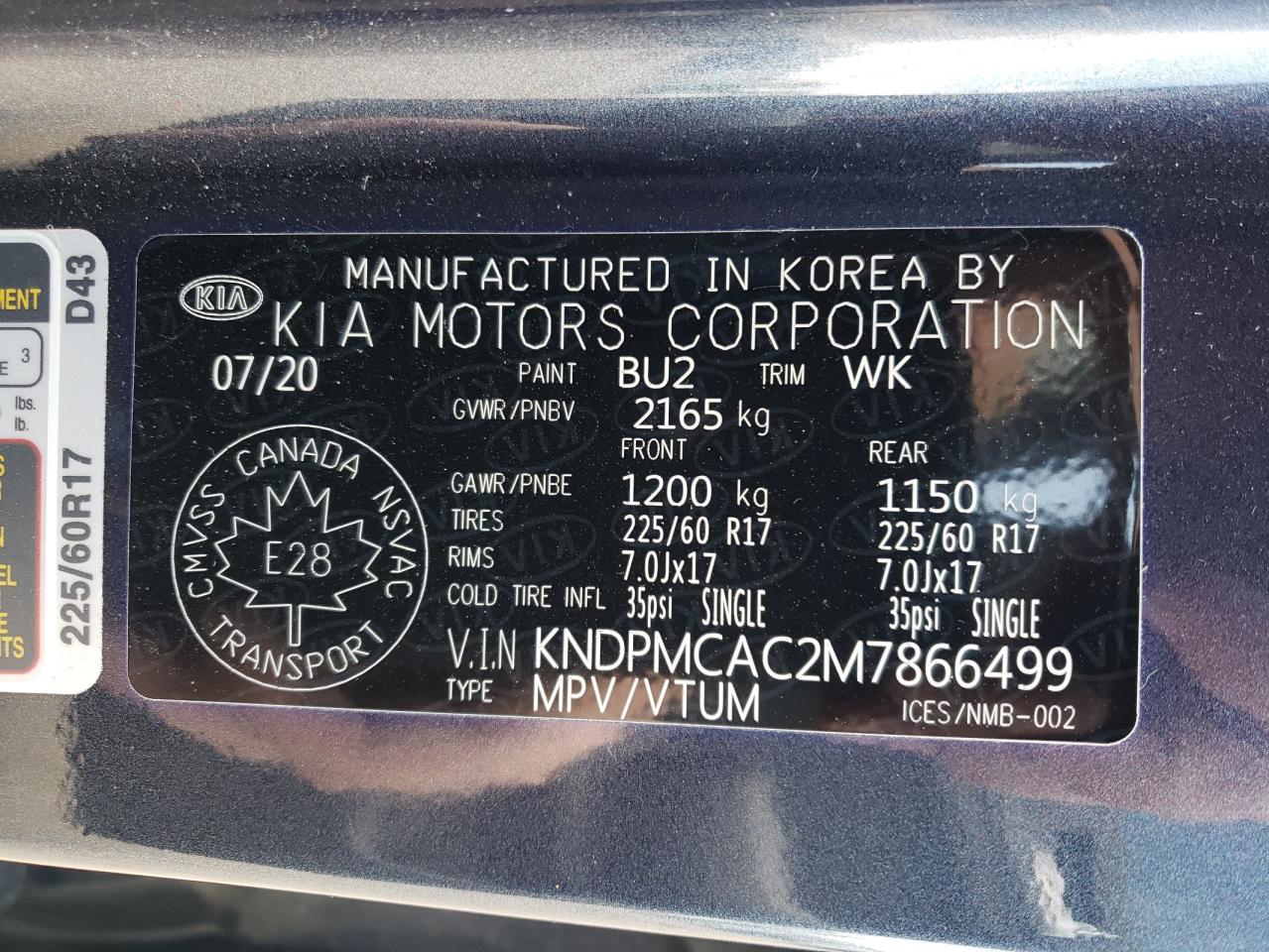 2021 KIA SPORTAGE LX photo 14