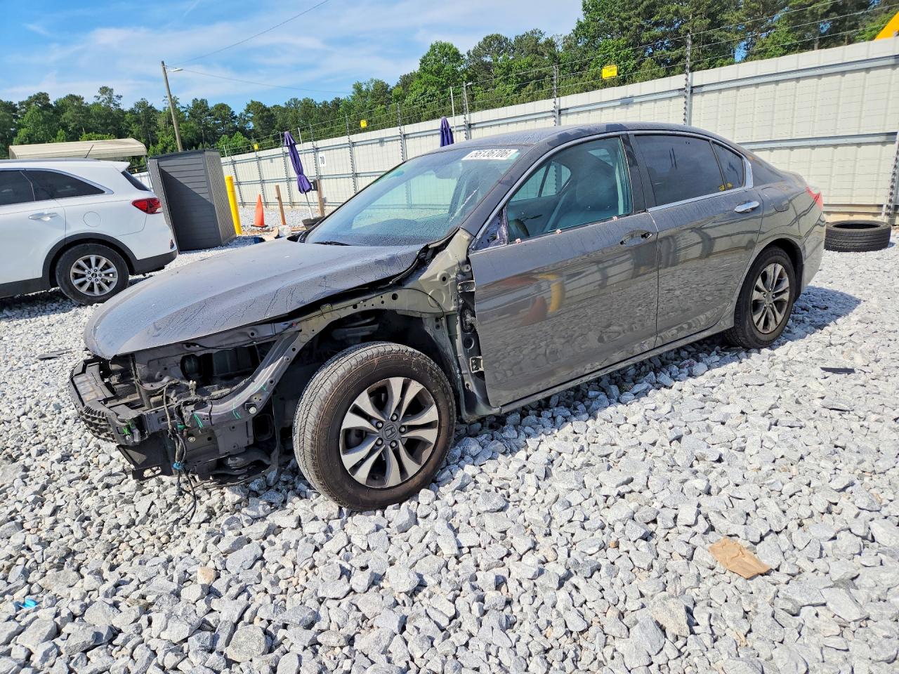 2014 HONDA ACCORD LX — FRONT END damage — photo 1