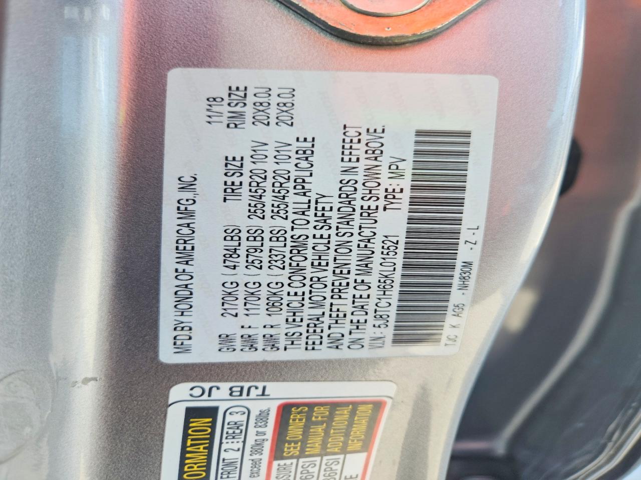 2019 ACURA RDX A-SPEC photo 40