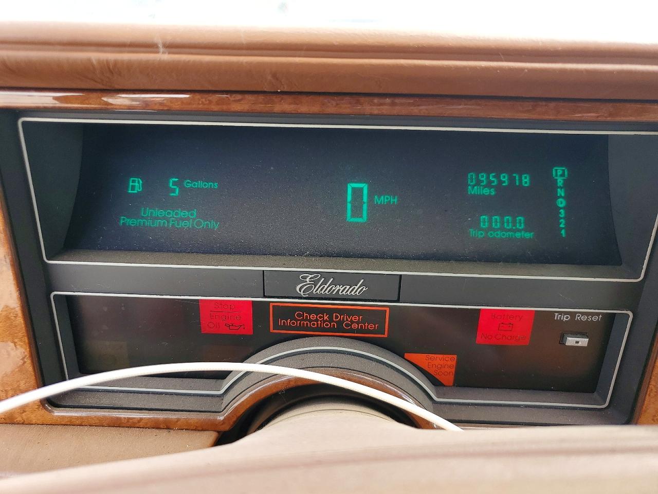 1990 CADILLAC ELDORADO photo 9