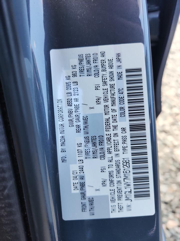2021 MAZDA 6 GRAND TOURING RESERVE photo 23