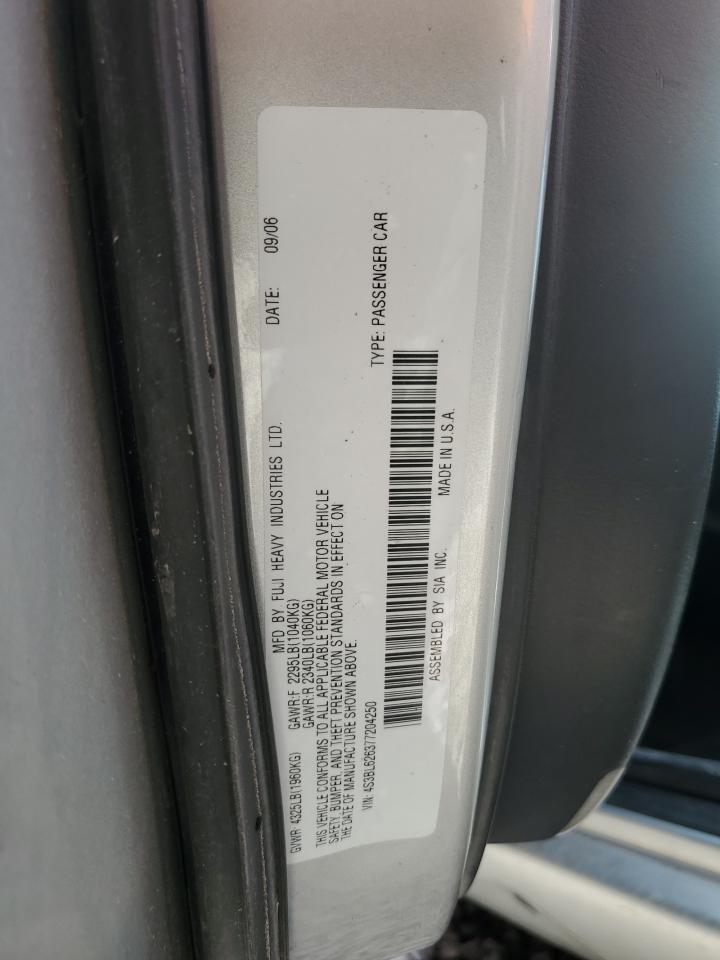 2007 SUBARU LEGACY photo 23