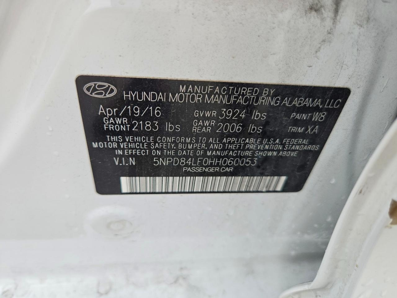 2017 HYUNDAI ELANTRA SE photo 12