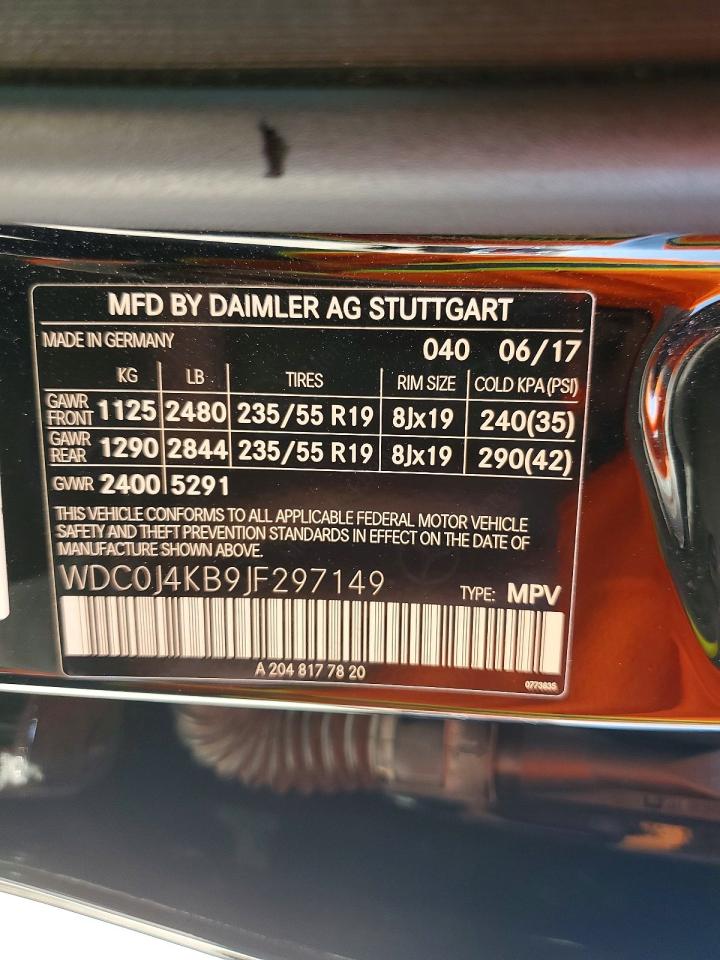 2018 MERCEDES-BENZ GLC COUPE 300 4MATIC photo 27
