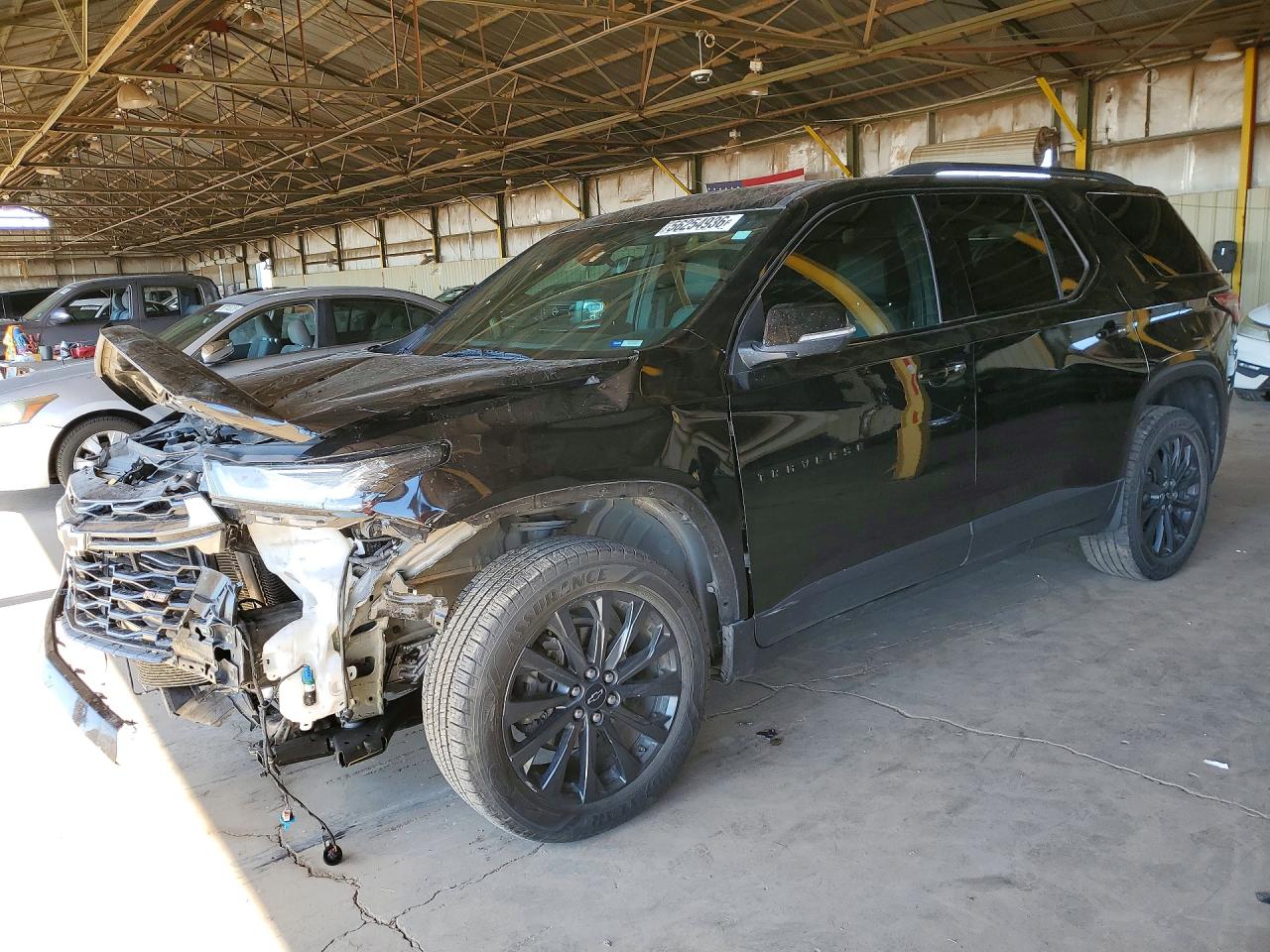 2023 CHEVROLET TRAVERSE RS — FRONT END damage — photo 1