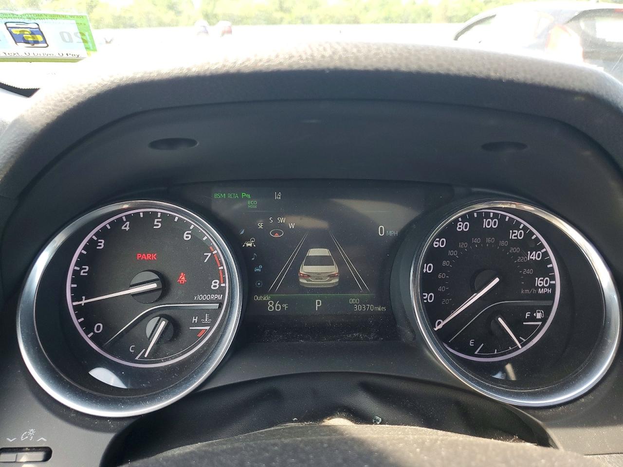 2018 TOYOTA CAMRY XLE V6 photo 17