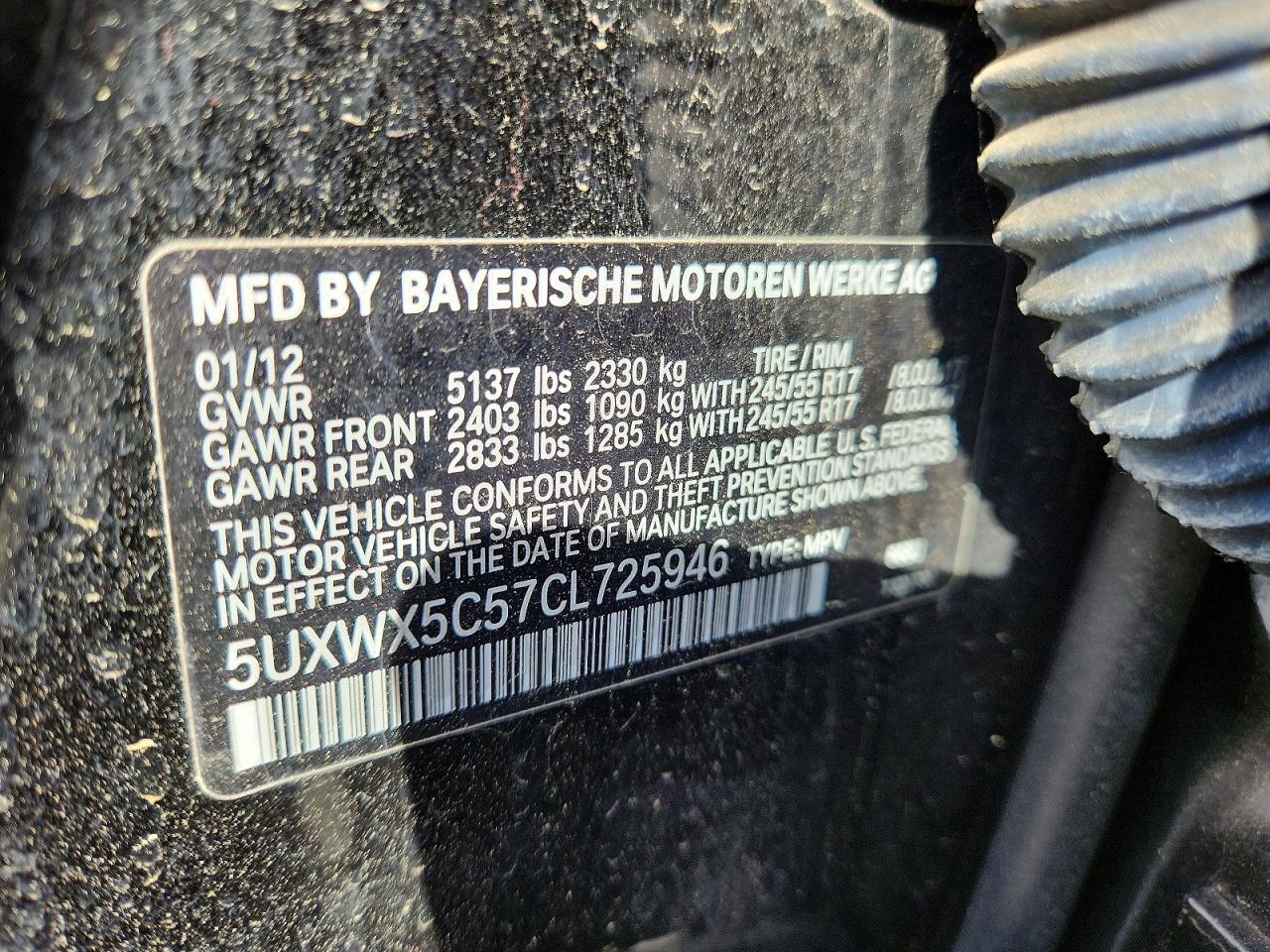2012 BMW X3 XDRIVE28I photo 25