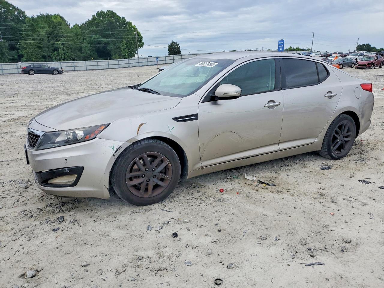 2013 KIA OPTIMA LX — FRONT END damage — photo 1