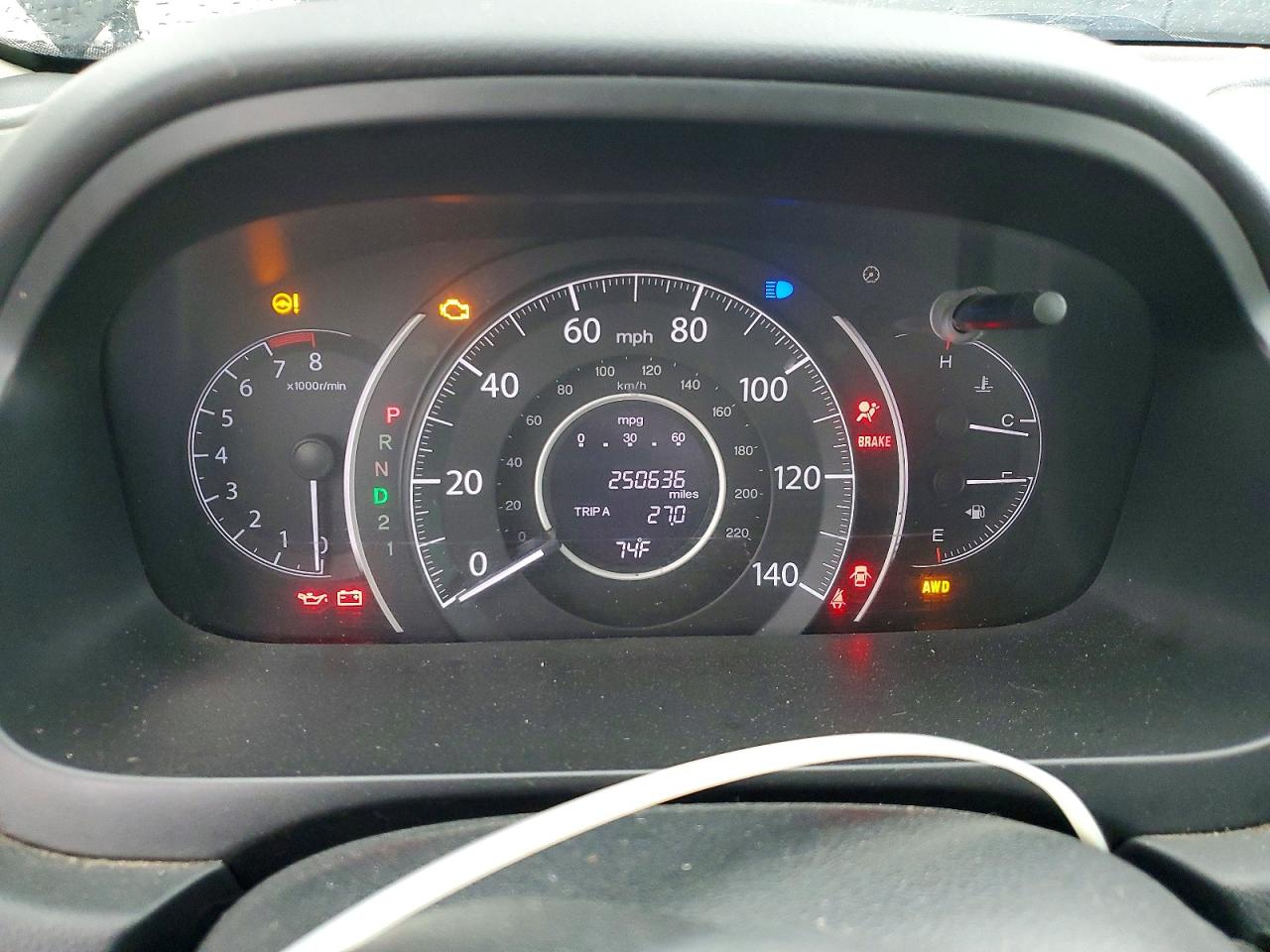 2014 HONDA CR-V EXL photo 17