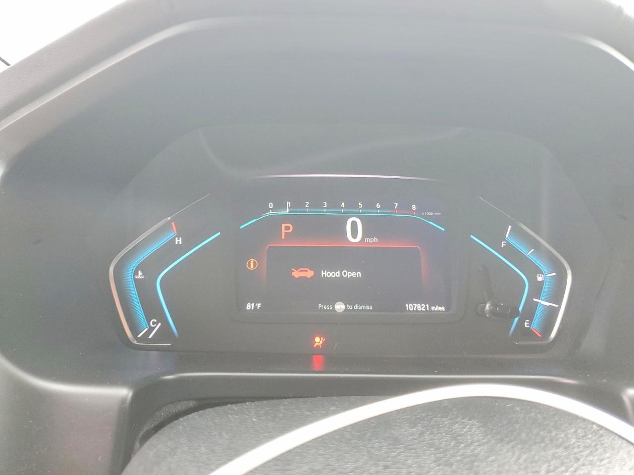 2019 HONDA ODYSSEY EX photo 9