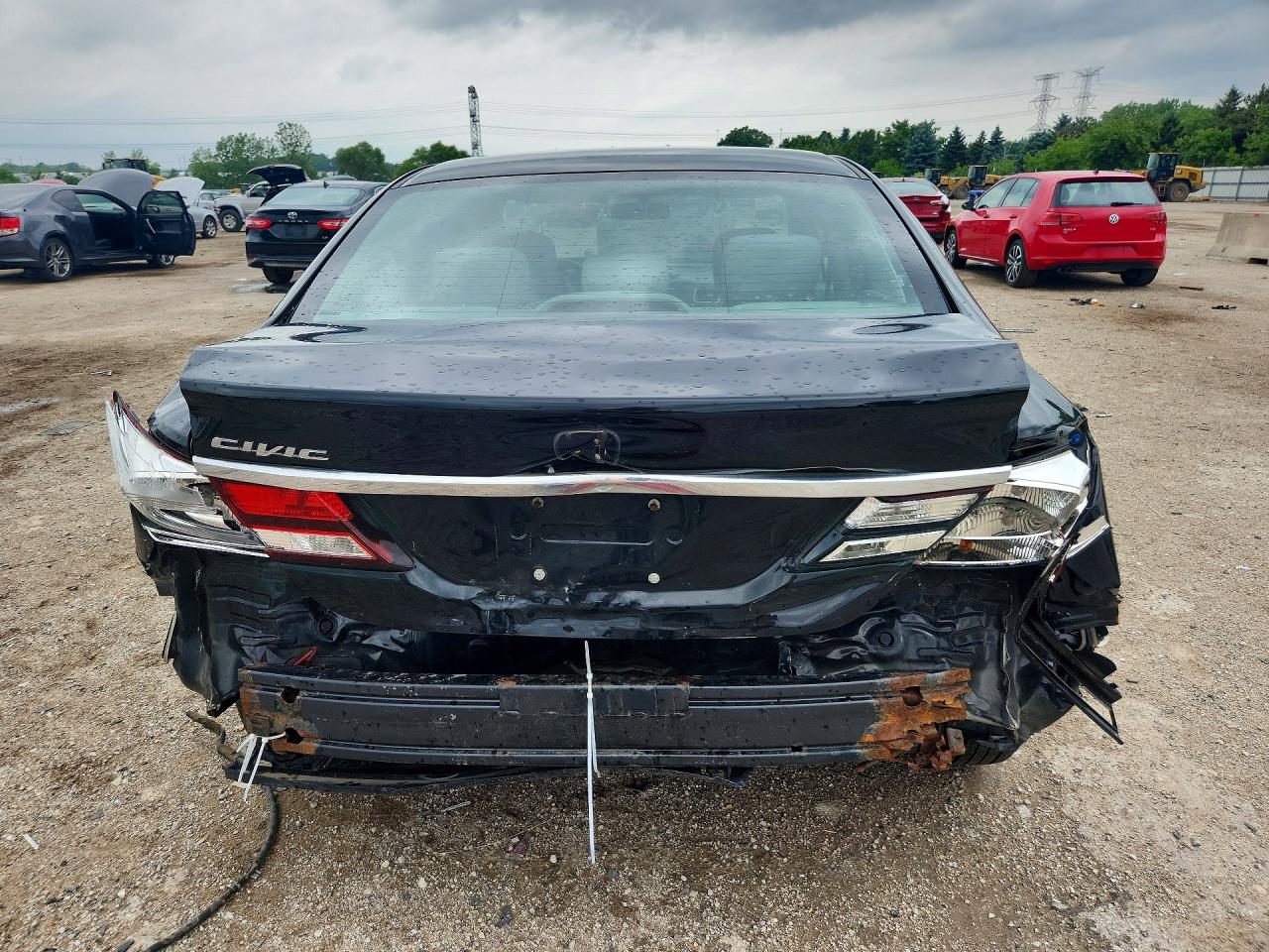 2015 HONDA CIVIC LX photo 11