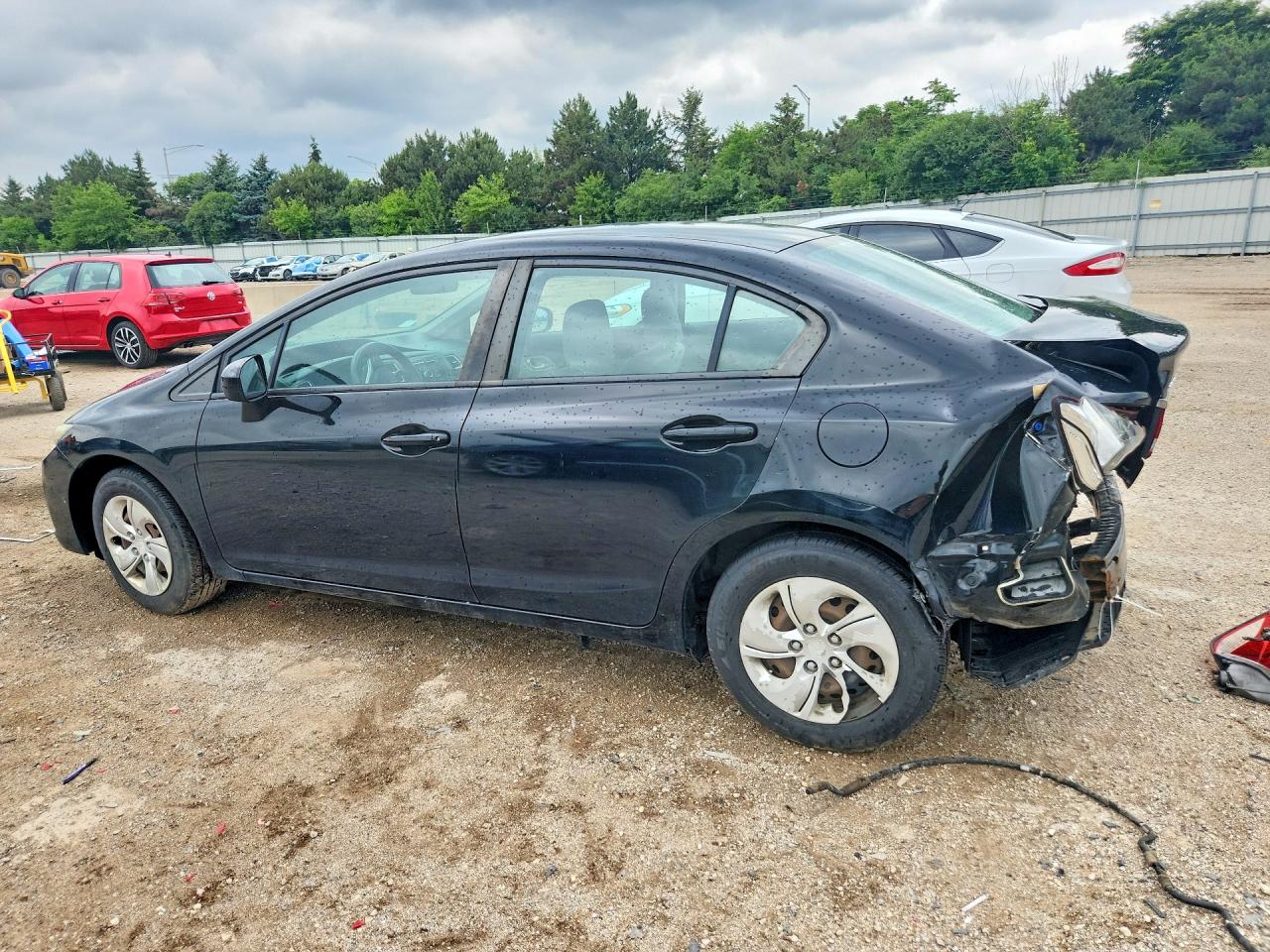 2015 HONDA CIVIC LX photo 3