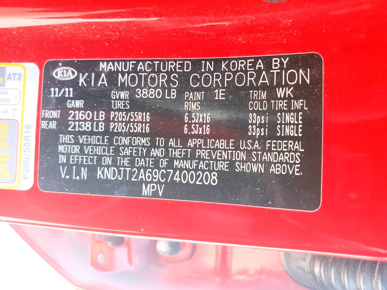 2012 KIA SOUL + photo 37