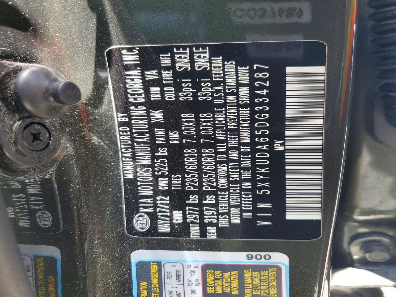 2013 KIA SORENTO EX photo 25