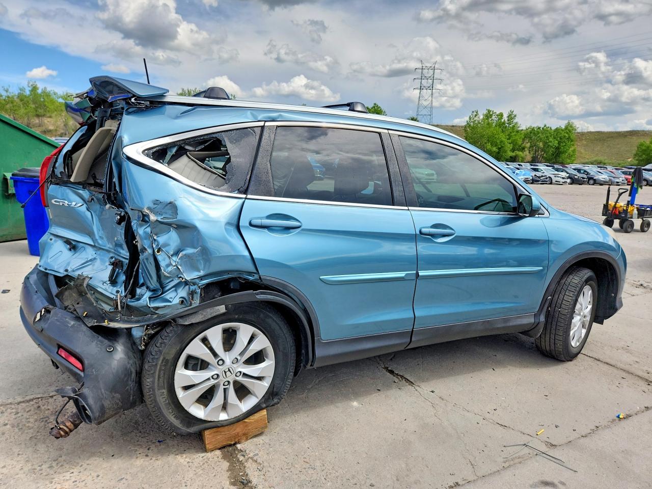 2014 HONDA CR-V EXL photo 3