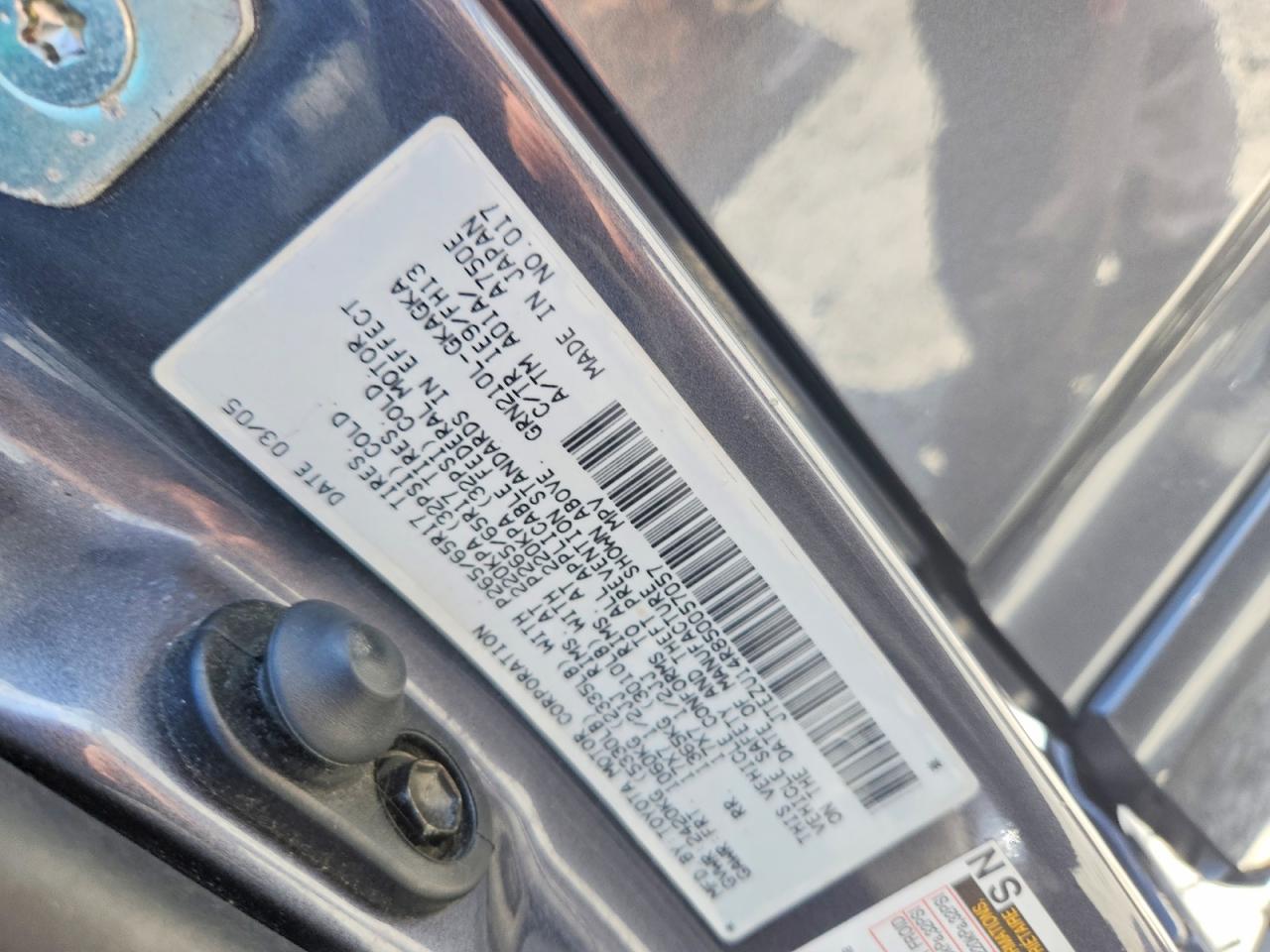 2005 TOYOTA 4RUNNER SPORT EDITION photo 25
