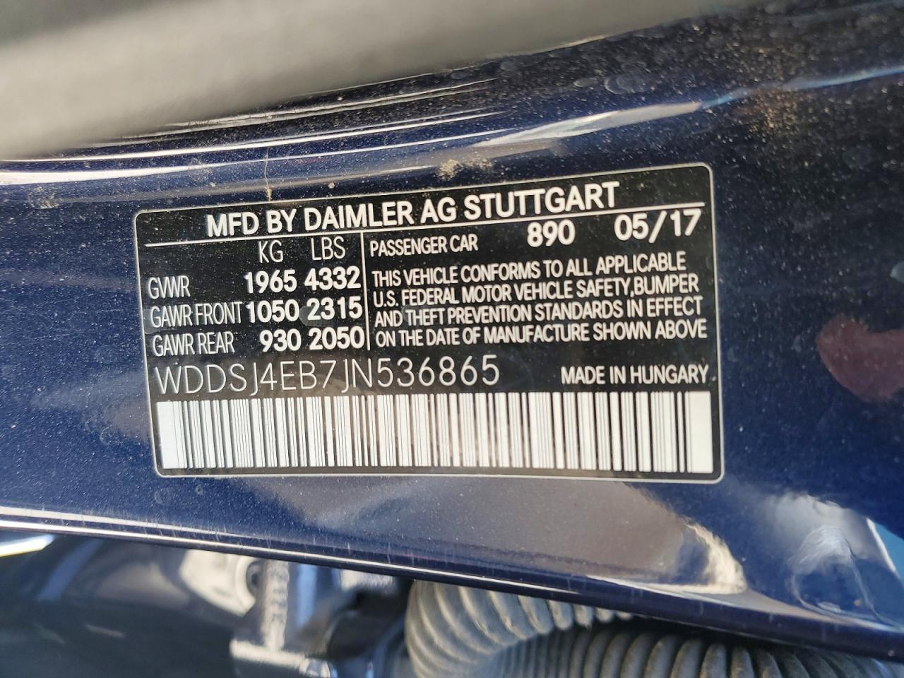 2018 MERCEDES-BENZ CLA 250 photo 25
