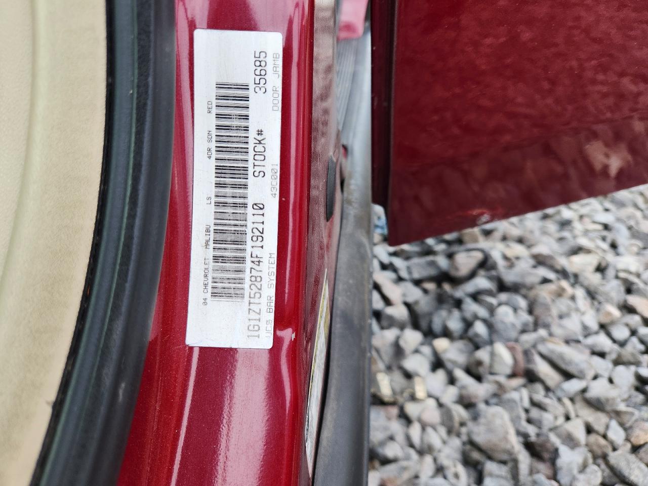 2004 CHEVROLET MALIBU LS photo 23